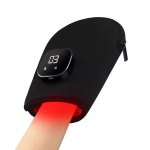 Găng Tay Trị Liệu Ánh Sáng Đỏ Đa Chức Năng 660nm 850nm Găng Tay Massage LED Giảm Đau Tay Máy Massage Cổ Tay Với Pin Sạc