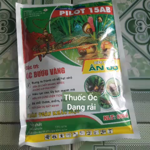 Thuốc trừ ốc dạng rải Pilot 15AB Ốc rải  Metaldehyde 15% w/w