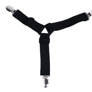 [10 ชิ้น] ที่รัดมุมเตียง สายรัดผ้าปูที่นอน ยางรัดมุมเตียงนอน สายรัดเตียง ทำให้เตียงตึง ไม่ยับ ติดตั้งง่าย 1 ชุด มี 4 ชิ้น kk kk99.