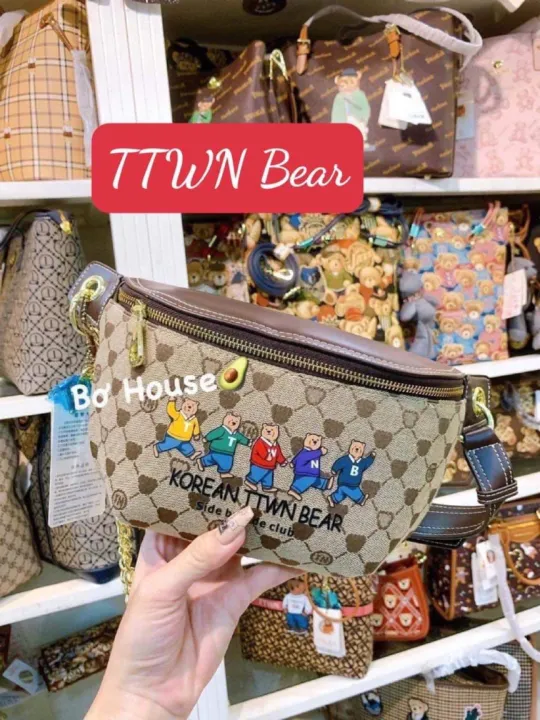 Túi bao tử 🧸 TTWN BEAR 🧸 Trẻ trung, cá tính, dễ thương | Lazada.vn