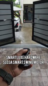 SmartLuxe 700kg Dual-Arm Automatic Swing Gate Opener with WiFi Connectivity and Bluetooth Control