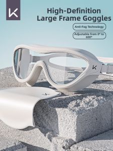 High Clarity Waterproof Fogproof Swim Goggles