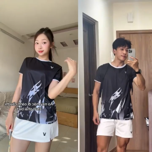 Áo Cầu Lông Quần Cầu Lông Bộ Cầu Lông Nam Nữ Chuyên Nghiệp Vải Thoáng Khí A922 - V Badwear