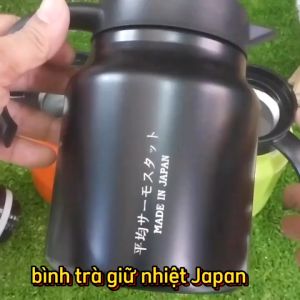 Bình trà giữ nhiệt Inox 316 hàng cao cấp xuất Nhật dung tích 1000ML-Hàng Cty theo tiêu chuẩn quốc tế