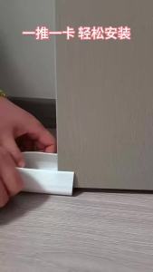 2PC/1PC Dải Niêm Phong Đáy Cửa Bằng Nhựa PVC Linh Hoạt Dải Niêm Phong Đáy Cửa Dải Niêm Phong Chống Gió Dải Niêm Phong Chống Gió Cho Gia Đình Tiết Kiệm Năng Lượng
