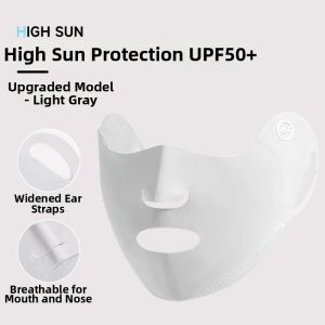 UV Protection Lightweight Face Mask Outdoor Breathable