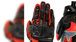SHIMA BLAZE Men Motorcycle Gloves - Red