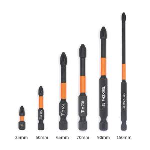 PH2 Magnetic Impact Phillips Screwdriver Bit Set Hex Shank Cross Driver Bit for Power Tools