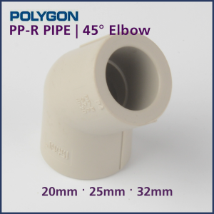 【PPR Pipe Fitting】 45°Elbow 20mm 25mm 32mm 💥Ready Stock 💥Plumbing accessories / Hot water pipes