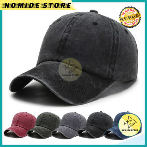 Topi Baseball Pria Wanita Dewasa Distro Polos Sport Cap Gaya Casual Import Termurah TTi NOMIDE