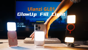 Ulanzi GL01 GlowUp Magnetic Phone Selfie LED Dual Fill Light for Mobile Smartphone