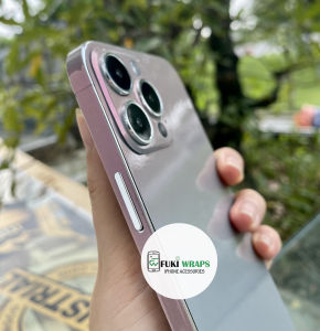 Miếng Dán Skin Mặt lưng Full Viền Ánh Tím Dành cho 15 pro max 14 pro max 13 pro max 12 pro max 11 pro max