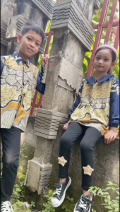 Batik Anak Laki laki Dan Perempuan Lengan Panjang Usia 2 - 15 Tahun Batik Anak Couple