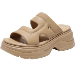 Belle | Height-Increasing Thick Bottom Beach Sandals