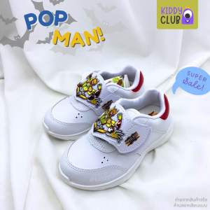 PG55/PM33 รองเท้านักเรียนอนุบาล เด็กชาย/เด็กหญิง POPTEEN ป๊อปทีน รุ่น Angel Pop และรุ่น Nitro Man ไซส์ 27-31 รองเท้าพละ