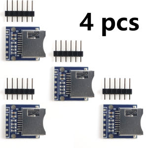 Thẻ Micro SD Mô-đun SPI 3.3V Đầu Đọc Cho Arduino ESP32 STM32 Raspberry Pi DIY Lưu Trữ Dữ Liệu Không Hàn Đầu Nối