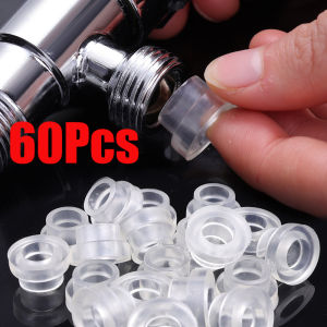 60PCS Faucet Leak-proof Sealing Gasket Rubber Pipe Hose Sealing Washer Silicone Gasket Seal for Plumbing Plug Prevent Leakage