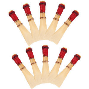 SLADE | 1/5/10 Chiếc Bassoon Reed Woodwind Phụ Tùng Thay Thế Đường Màu Đỏ Có Độ Bền Trung Bình - Linh Kiện Gỗ Dành Cho Những Người Đam Mê Nhạc Cụ Hơi
