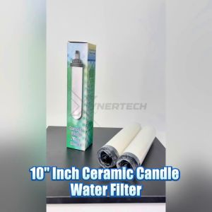 10" Inch Ceramic Candle Water Filter 0.9 Micron Pore For Replacement Housing Filter Long Mount/ Short Mount Available