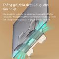 Hagibis Dọc Bàn Để Laptop MacBook Pro Air Trong Suốt Để Bàn Trọng Lực Giá Đỡ Laptop Hỗ Trợ Cho Bề Mặt Sách Máy Tính Bảng. 