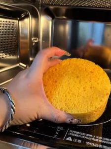 Large Size Thickened Wood Pulp Cotton Sponge for Kitchen Cleaning Microwave Oven Stove Cleaning Tool Household Cleaning Tools