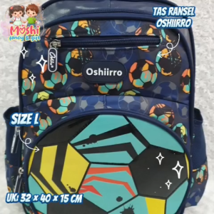 Tas Sekolah Anak SD Laki-Laki Boy Motif Bola Soccer /Tas Ransel moti Bola Sepak / Backpack School Boy SD Ball / Tas Gendong Anak Laki SD motif Bola