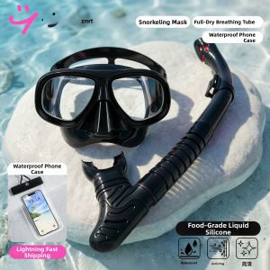 INRT | High Definition Waterproof Anti-fog Prescription Dive Mask