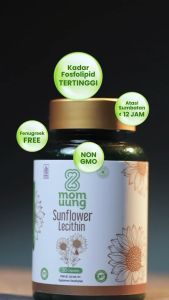 Momuung Sunflower Lecithin Bantu Redakan Mastitis Mom Uung Halal Lesitin Bunga Matahari