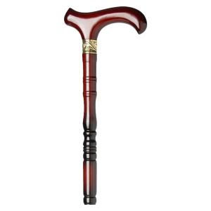 MOQILIN | Elderly Non-slip Light Four-footed Wooden Cane