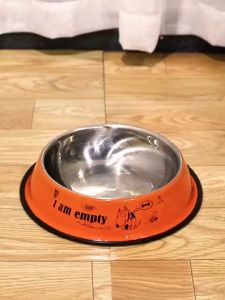 Chén ăn cho Chó Mèo bằng inox (mẫu mới) - Hara Pet Store