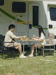 Kursi Lipat Naturehike CNH22JU060 Kursi Camping Estetik Glamping Portable Chair Kursi Mancing Lipat Outdoor Hiking Piknik