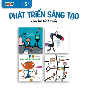 Sách Combo (4 Quyển) - Tranh Truyện Ehon Nhật Bản - Phát Triển Sáng Tạo