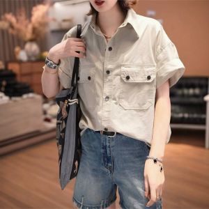 Yellow Loose Collared Shirt