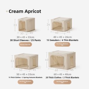 EACHY | Large Capacity Foldable Wardrobe Storage Box
