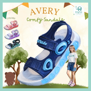 Ellyfun AirFlex Kids Sandals Lightweight Soft Rubber Kids Sandals Stylish Trendy Kids Sandals BS2006