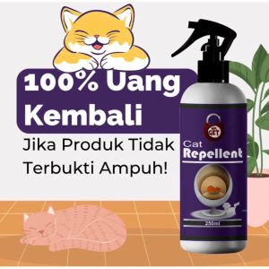 "Cairan Pengusir Kucing Kencing Berak Sembarangan - Parfum Alami Ampuh Pengusir Kucing Nakal