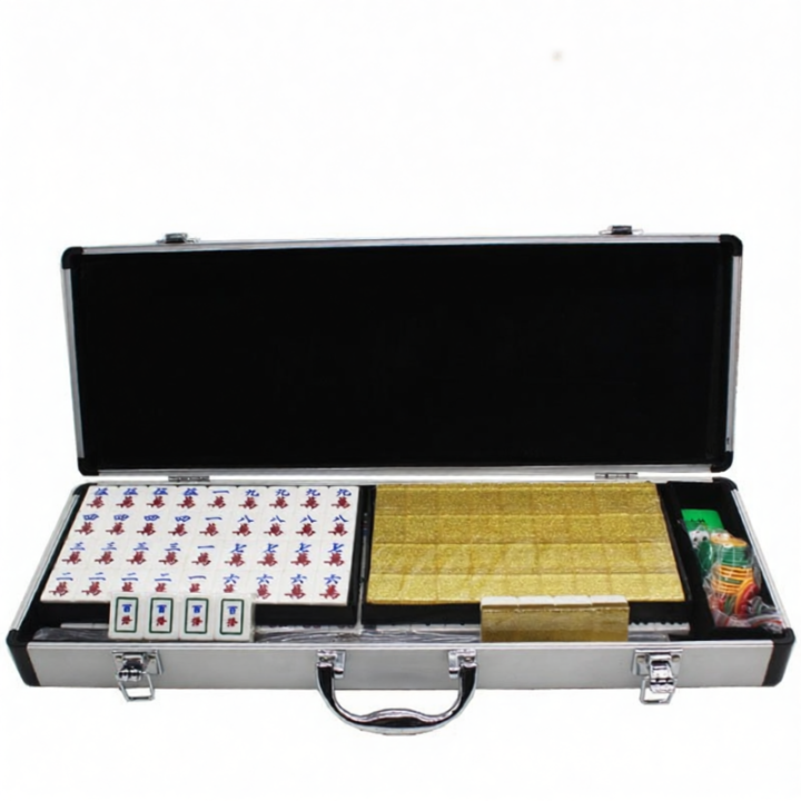 Crystal Mahjong Tiles with Jokers & Ruler Multi-Color Standard Edition ...
