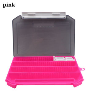 Six color single-layer inserted bait box large four grid lure storage box tool multifunctional fishing gear box