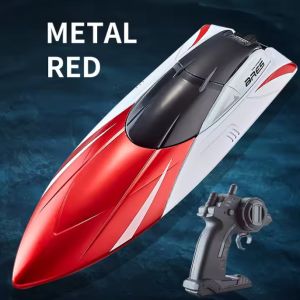 S4 RC Boat 2.4G High-Speed 15km/h Speedboat Remote Control Competitive Racing Boat Charging Electric Water Toy for Boys Gift