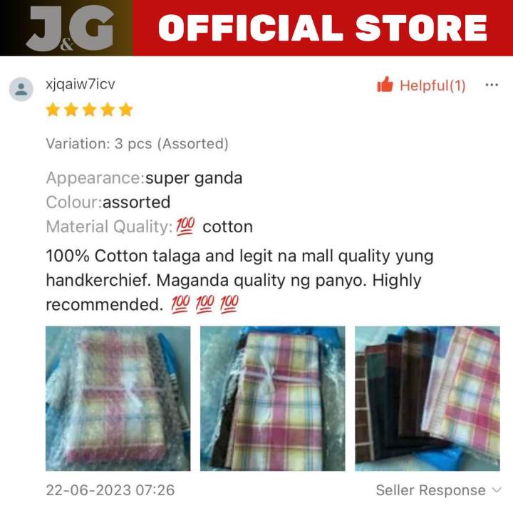 1pc/3pcs/6pcs/12pcs%20Handkerchiefs%20Cotton%20Handkerchiefs%20for%20Women%20Ladies%20Girls%20Baby%20Panyo%20Makapal%20Cotton%20for%20Babies%20kids%20-%20Image%206