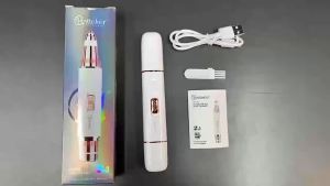Hatteker | Hatteker Best-Selling Mini Portable Ladies Eyebrow Trimmer 2-in-1 Multi-Function Eyebrow Razor And Lip Makeup Remover