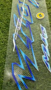 Striping Mio Karbu Mio Smile Transfaran Polet Lis Sticker