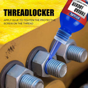 Blue 243 thread locking agent a detachable metal adhesive used for nuts bolts and fasteners to prevent loosening and corrosion