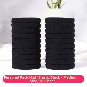 GUOQI | Elastic Durable Black Hair Band