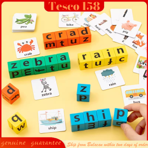20 PCS large Letter Spelling Block alphabet puzzle kids alphabet learning Montessori Toys