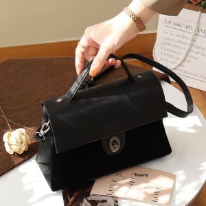 TAOHUALIHUA | New Fall Winter Vintage Style Large Capacity Fashion Shoulder Crossbody Bag