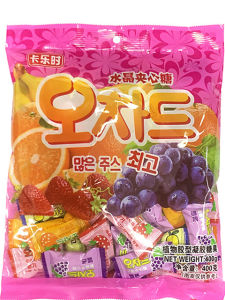 ขนมหวานกลิ่นผลไม้เนื้อนุ่ม 400 กรัม ขนมปังสำหรับงานแต่งงาน ของขวัญ ของขวัญปีใหม่ ขนมปังสำหรับเล่นกันในครอบครัว