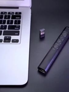 Flip-pen Presentation Clicker RF 2.4GHz PowerPoint Clicker Laser pointer pen Hyperlink Control Wireless IR Red Light Presenter