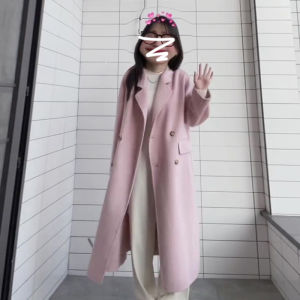 ZHENMANZI | Elegant Hepburn Style Womens Coat Autumn Winter