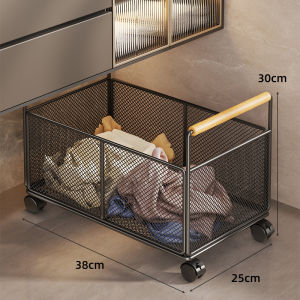 MENGBINFEN | Bathroom Use Rollable Laundry Basket